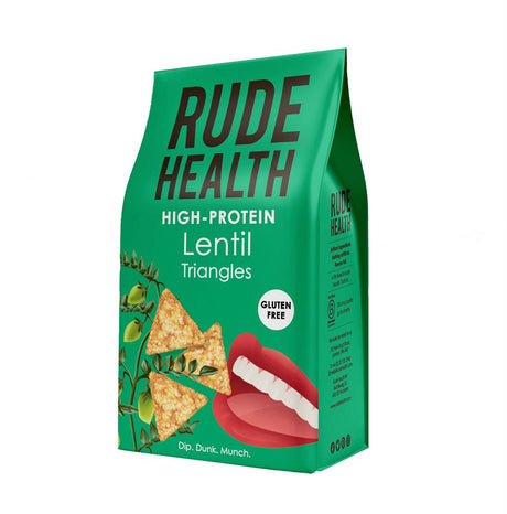 High Protein Lentil Triangles 70g - Greenlands Health Store