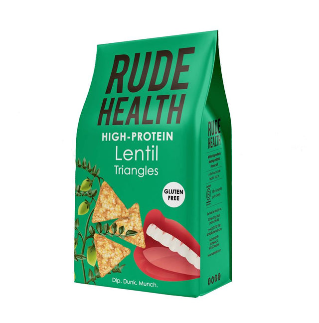 High Protein Lentil Triangles 70g - Greenlands Health Store