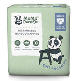 Mama Bamboo Eco Nappies - Size 5 (X - Large) 1080g - Greenlands Health Store