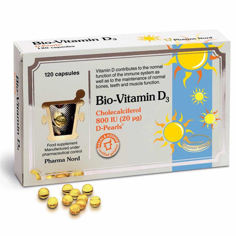 Bio - Vitamin D3 (Cholecalciferol) - 20mcg - 800IU - Greenlands Health Store