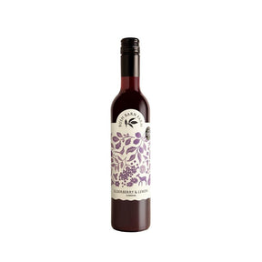 Bush Barn Farm Elderberry and Lemon Cordial 500ml - Greenlands Health Store