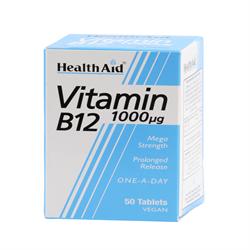 Vitamin B12 1000Ug - 50 Tablets - Greenlands Health Store