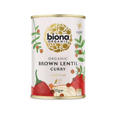 Organic Brown Lentil Curry 400g - Greenlands Health Store