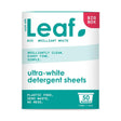 Leaf Brilliant White Laundry Detergent Sheets 50 Pack. - Greenlands Health Store
