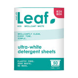 Leaf Brilliant White Laundry Detergent Sheets 50 Pack. - Greenlands Health Store