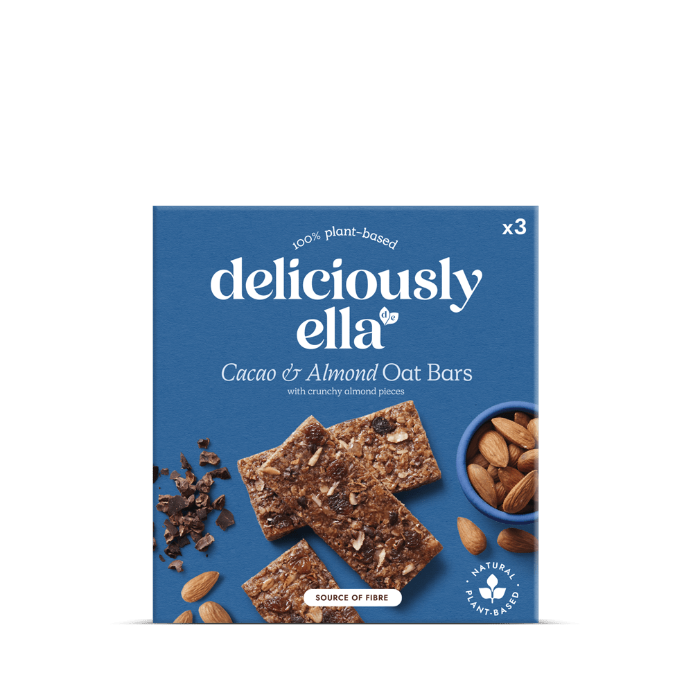 Deliciously Ella Cacao & Almond Oat Bar (50g x 3) - Greenlands Health Store