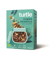 Turtle Power Granola Nuts & Seeds Organic GF Grain Free 350g - Greenlands Health Store