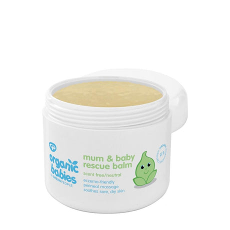 Organic Babies Mother & Baby Rescue Balm Scent Free 100ml - Greenlands Health Store