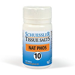 No 10 Nat Phos Tissue Salts 125 Tabs - Greenlands Health Store