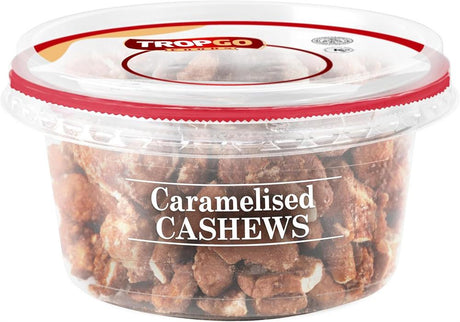 Tropgo Caramelised Cashews 180g - Greenlands Health Store