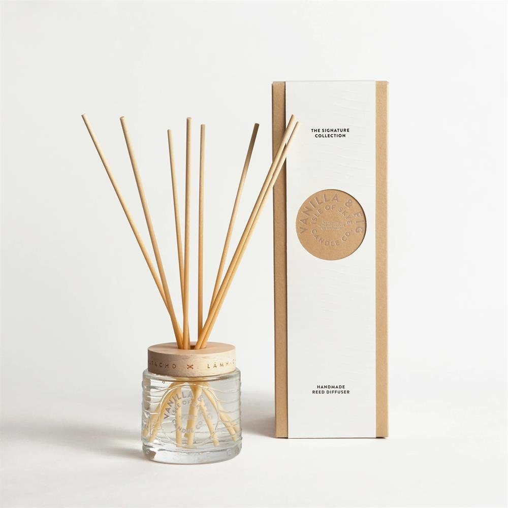 Vanilla & Fig Reed Diffuser 27cm x 8.5cm x 8.5cm - Greenlands Health Store