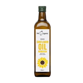 Mr Organic Italian Sunflower Oil 750ml - Greenlands Health Store