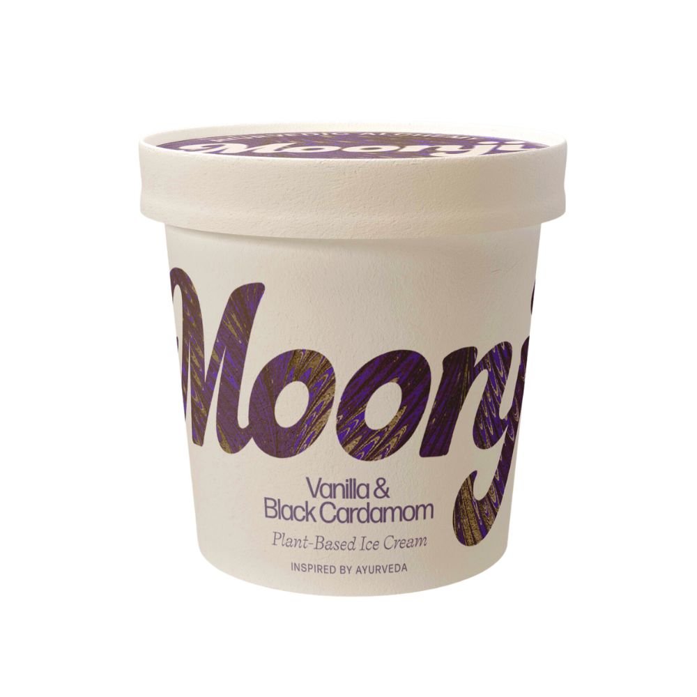 Plant Based Vanilla and Black Cardamom Ice Cream 100ml - Greenlands Health Store