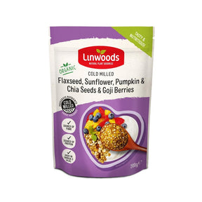 Linwoods Milled Flaxseed Sunflower Pumpkin Chia & Goji 200g - Greenlands Health Store
