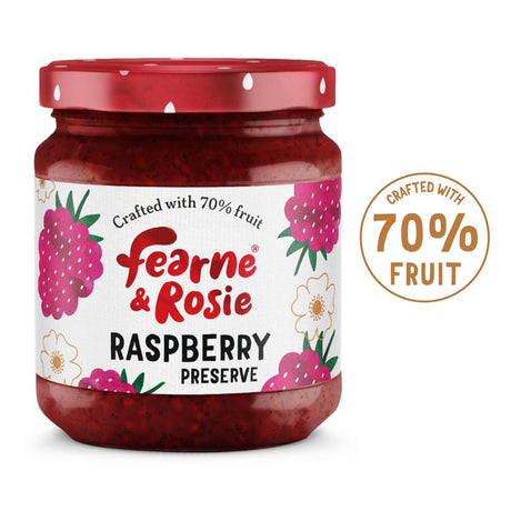 Fearne & Rosie Raspberry Jam 70% Fruit 310g - Greenlands Health Store