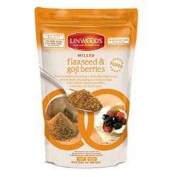Linwoods Milled Flax & Goji Mix 425g - Greenlands Health Store