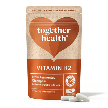 Together Vitamin K2 MK7 Form 30 Caps - Greenlands Health Store