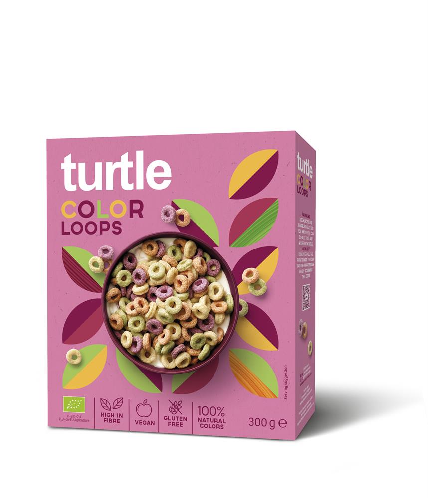 Turtle Color Loops 300g Organic & Gluten Free - Greenlands Health Store
