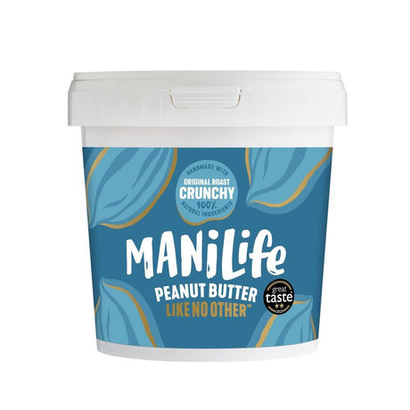 Manilife Original Roast Crunchy Peanut Butter 900g - Greenlands Health Store