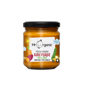 Mr Organic Kids Sauce - Carrot Sweet Potato Courgette 200g - Greenlands Health Store