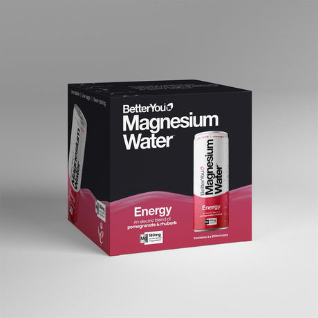 Magnesium Water - Energy 4 pack - Greenlands Health Store
