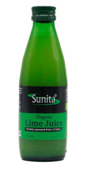 Organic Lime Juice 250ml - Greenlands Health Store