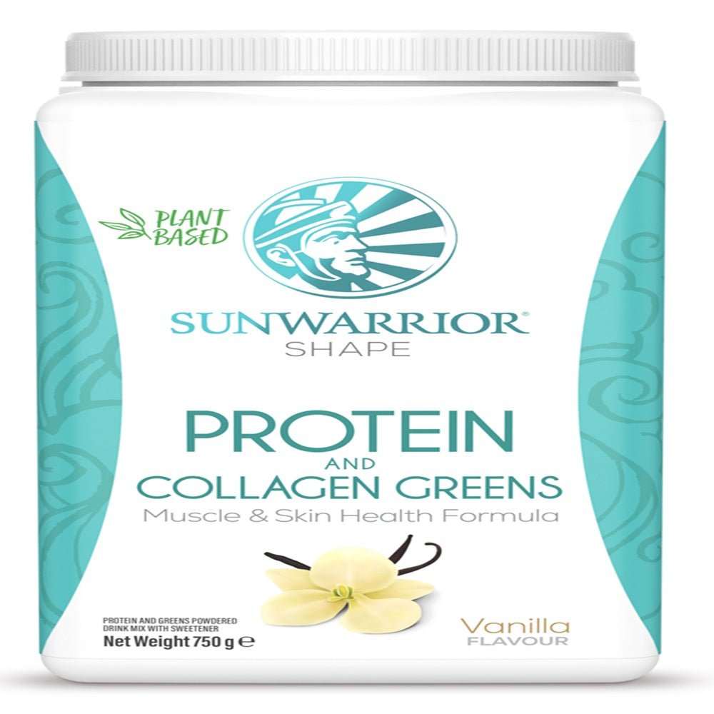 Sunwarrior Shape Protein - Collagen Greens - Vanilla - Greenlands Health Store