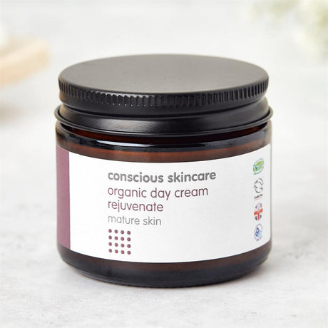 CONSCIOUS SKINCARE ORGANIC DAY MOISTURISER 60ML MATURE SKIN - Greenlands Health Store