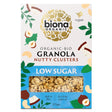 Biona Organic Granola Nutty Clusters Low Sugar 375g - Greenlands Health Store
