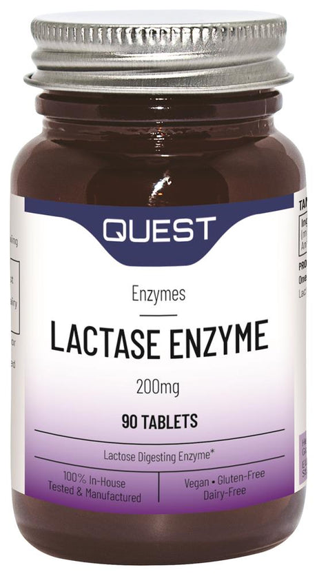 LACTASE 200mg 90 tabs - Greenlands Health Store