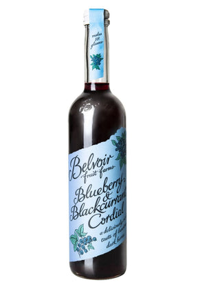 Belvoir Blueberry & Blackcurrant Cordial 500ml - Greenlands Health Store