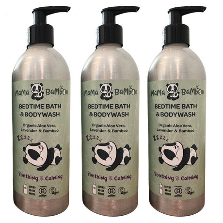 Mama Bamboo Organic Bedtime Bath and Body Wash - Greenlands Health Store
