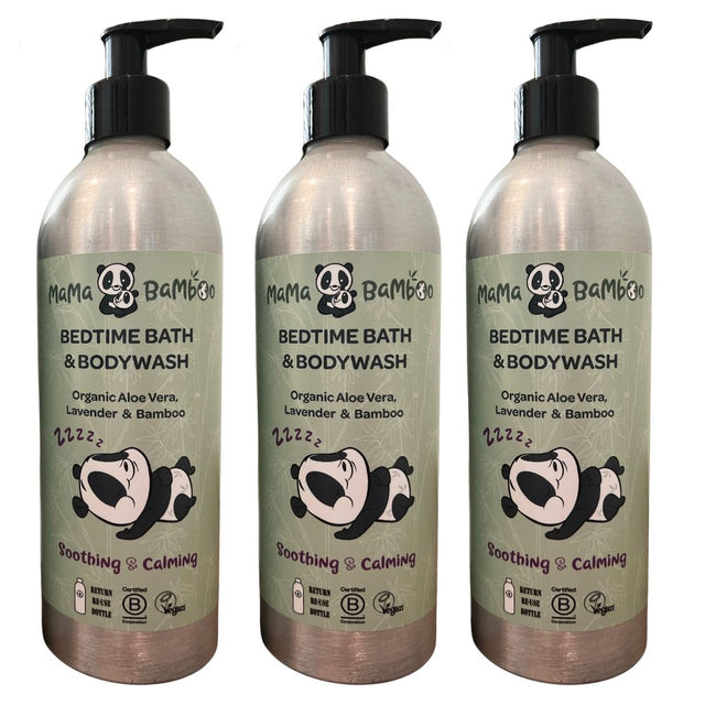 Mama Bamboo Organic Bedtime Bath and Body Wash - Greenlands Health Store
