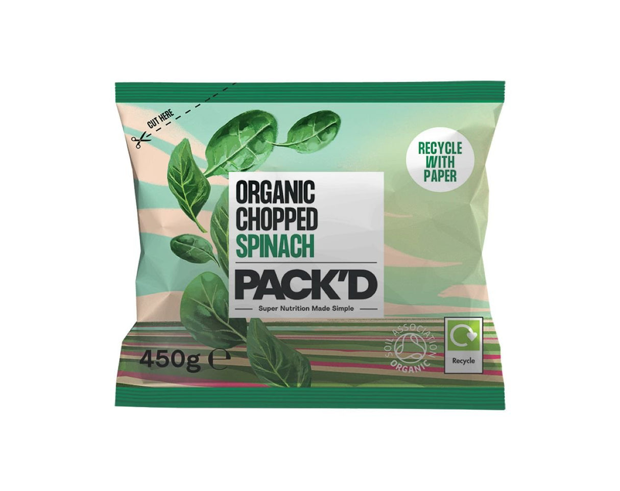 Organic Spinach 450g - Greenlands Health Store