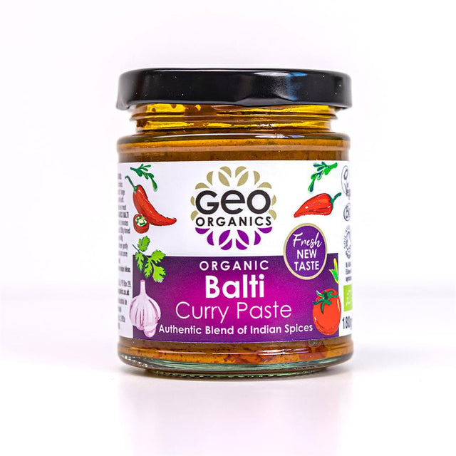 Pastes - Organic Balti Curry Paste 180g - Greenlands Health Store