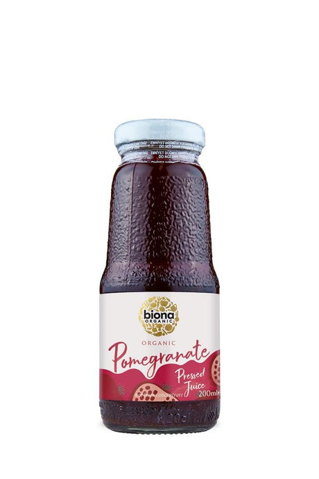 Org Pomegranate Juice Pure 200ml - Greenlands Health Store