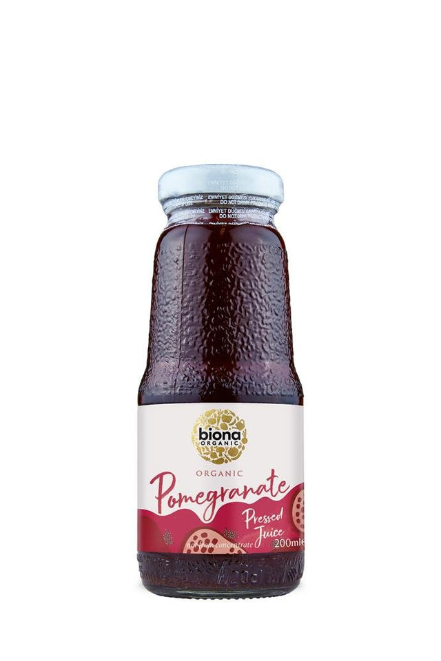 Org Pomegranate Juice Pure 200ml - Greenlands Health Store
