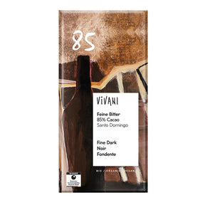 Dark Chocolate 85% Vegan Organic 100g - Greenlands Health Store