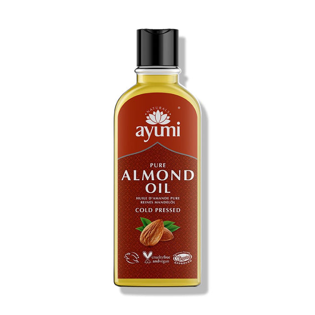 Ayumi Pure Almond Oil Cold Pressed Food Grade 150ml - Greenlands Health Store