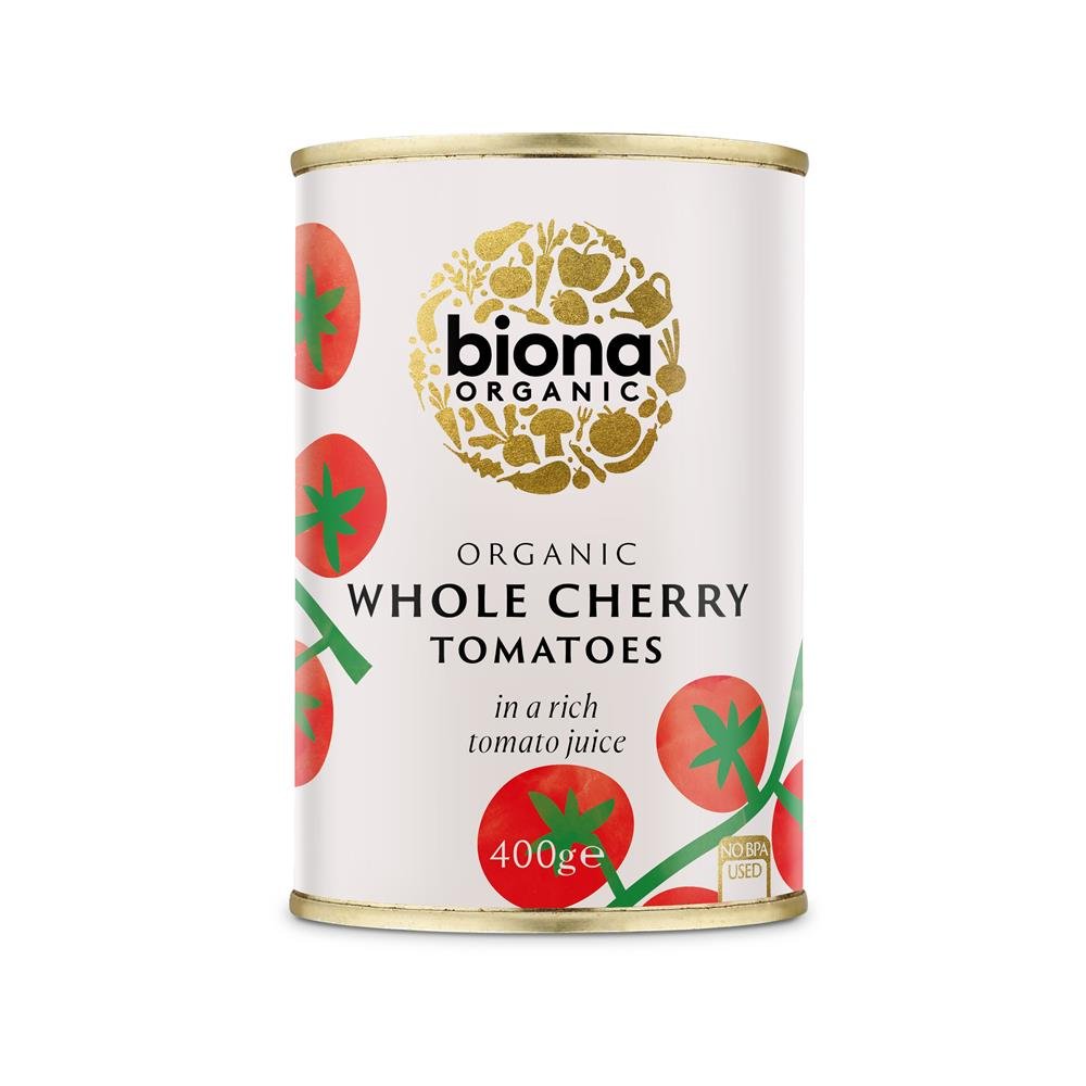 Whole Cherry Tomatoes Organic 400g - Greenlands Health Store