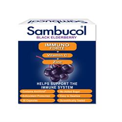 Sambucol Immuno Forte 30 Capsules - Greenlands Health Store