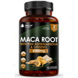 Maca Root + KSM - 66 Ashwagandha and Ginseng 6000mg 180 Capsules - Greenlands Health Store