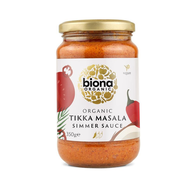 Tikka Masala Simmer Sauce Organic 350ml - Greenlands Health Store