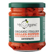 Mr Organic Grilled Peppers Antipasti 190g - Greenlands Health Store