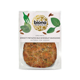 Organic Sweet Potato and Buckwheat Burgers 160g - Greenlands Health Store