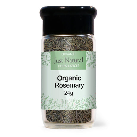 Organic Rosemary (Glass Jar) 24g - Greenlands Health Store