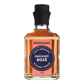 Seggiano Organic Rose Balsamic Vinegar 250ml - Greenlands Health Store