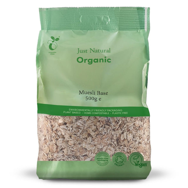 Organic Muesli Base 500g - Greenlands Health Store