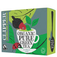 Clipper Fairtrade Organic Pure Green 80 Tea bags - Greenlands Health Store