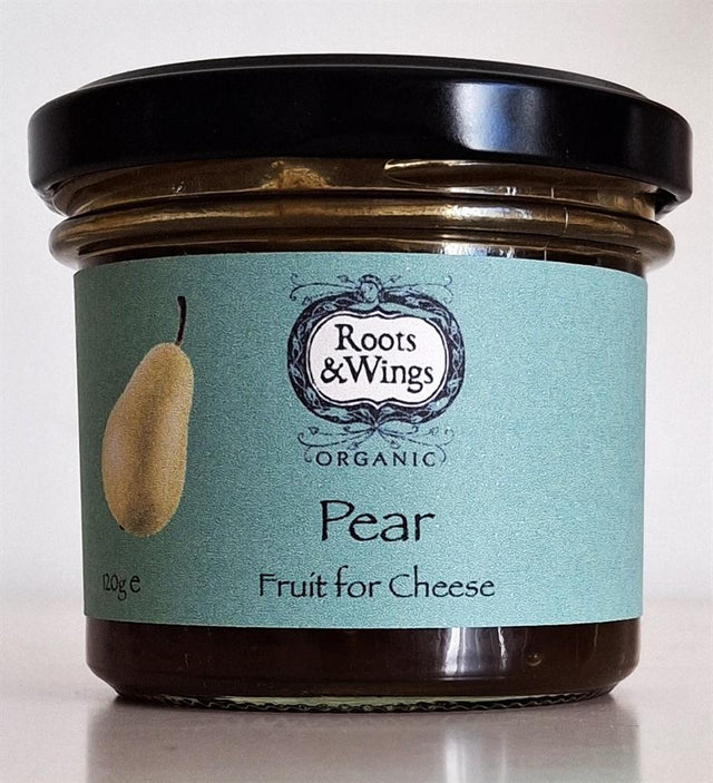 Roots & Wings Organic Pear Fruit for Cheese 120g - Greenlands Health Store